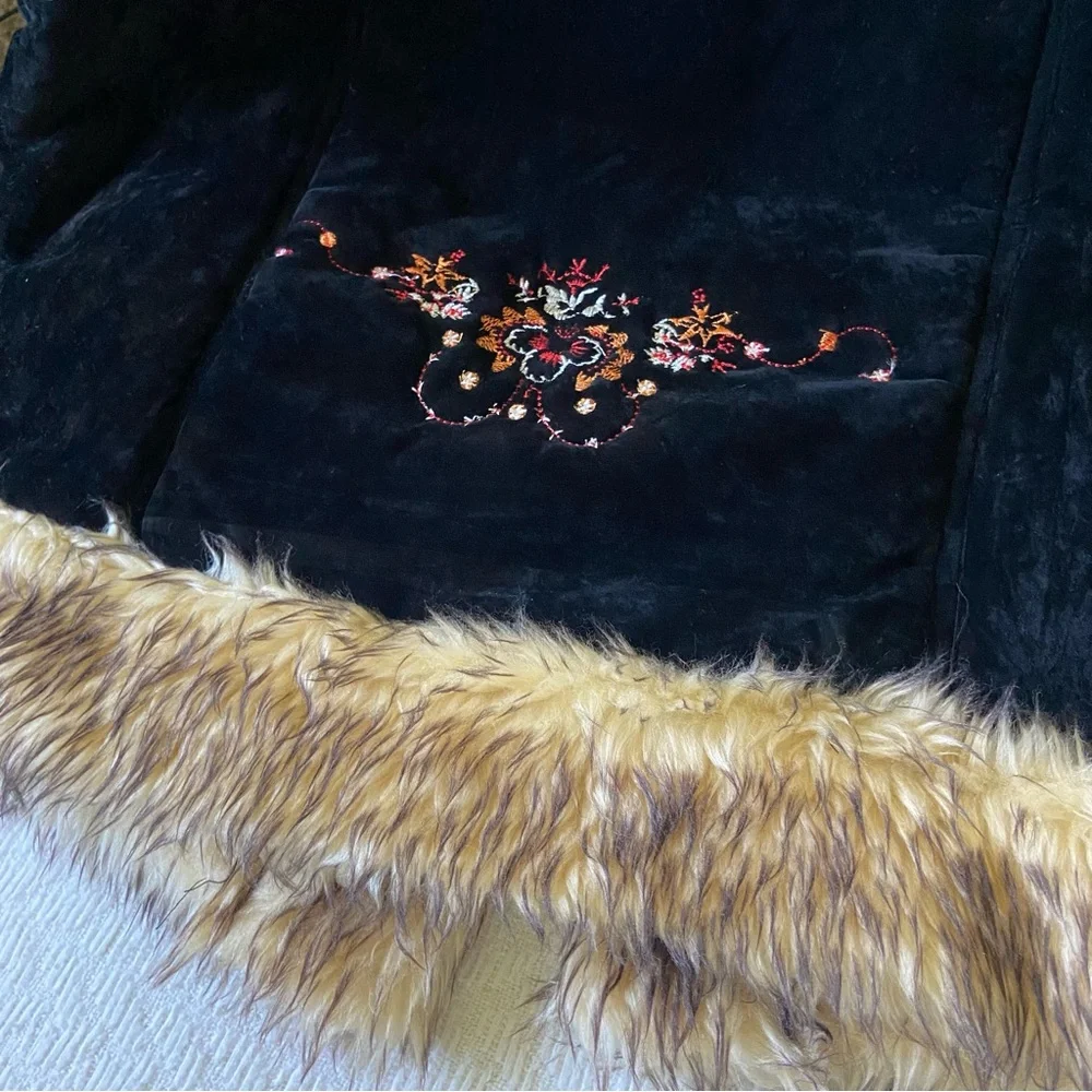 Vintage Phoenix Faux Suede and Fur Penny Lane Coat 2X-3X - Picture 11 of 13